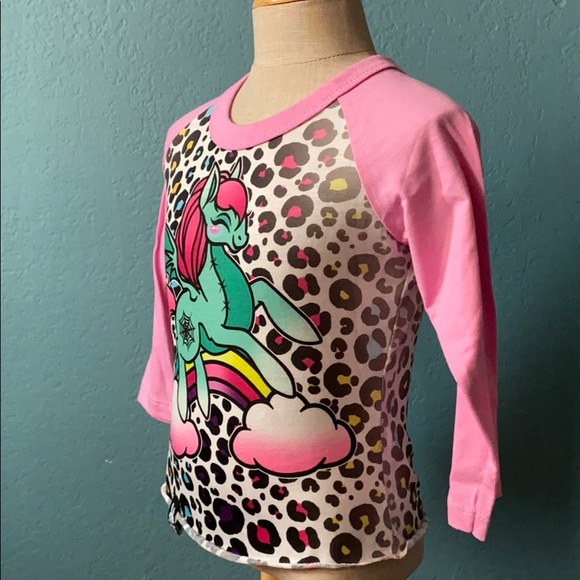 Kids 3/4 sleves tshirt Uniparty size 2-3 years - Picture 3 of 4